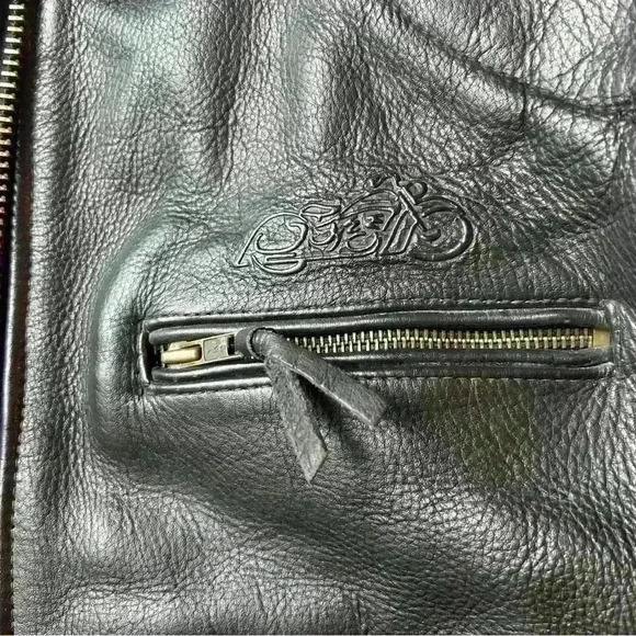 Easy Riders‎ Leather Padded Touring Jacket Size Small - Picture 12 of 13